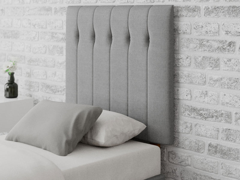 Hepburn Headboard 80 cm - Eire Linen - Grey