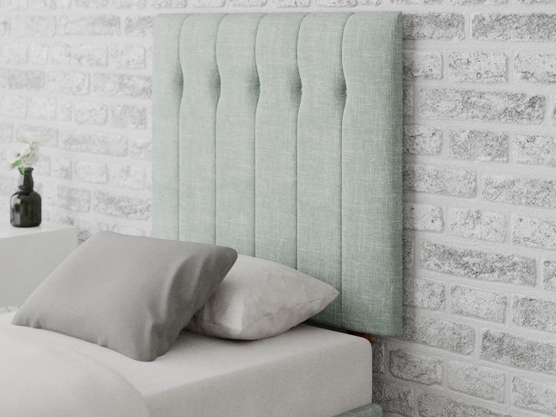 Hepburn Headboard 80 cm - Pure Pastel Cotton - Eau De Nil