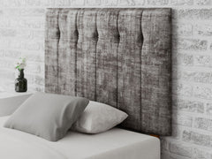 Hepburn Headboard 80 cm - Distressed Velvet - Slate