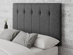 Hepburn Headboard 80 cm - Saxon Twill - Charcoal