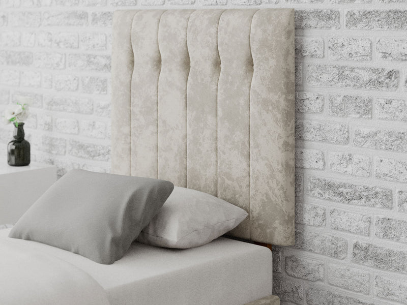 Hepburn Headboard 80 cm - Mirazzi Velvet - Pearl