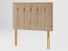 Hepburn Headboard 80 cm - Firenza Velour - Champagne