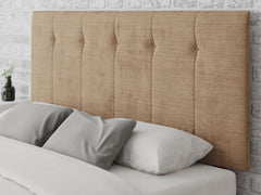 Hepburn Headboard 80 cm - Firenza Velour - Champagne