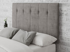 Hepburn Headboard 80 cm - Firenza Velour - Silver