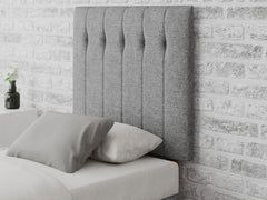 Hepburn Headboard 80 cm - Saxon Twill - Grey