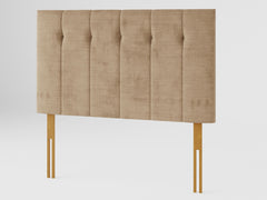 Hepburn Headboard 80 cm - Firenza Velour - Champagne