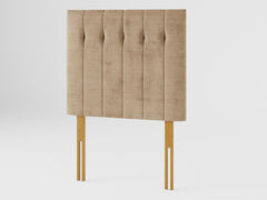 Hepburn Headboard 80 cm - Firenza Velour - Champagne