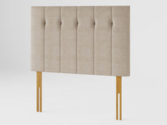 Hepburn Headboard 80 cm - Malham Weave - Mink