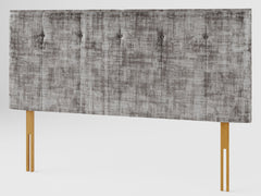 Hepburn Headboard 80 cm - Distressed Velvet - Slate