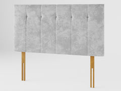 Hepburn Headboard 80 cm - Mirazzi Velvet - Silver