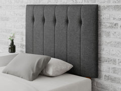 Hepburn Headboard 80 cm - Saxon Twill - Charcoal