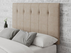 Hepburn Headboard 80 cm - Malham Weave - Mink