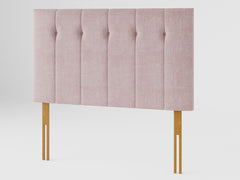 Hepburn Headboard 80 cm - Pure Pastel Cotton - Tea Rose