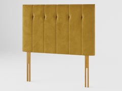 Hepburn Headboard 80 cm - Plush Velvet - Ochre