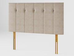 Hepburn Headboard 80 cm - Malham Weave - Mink