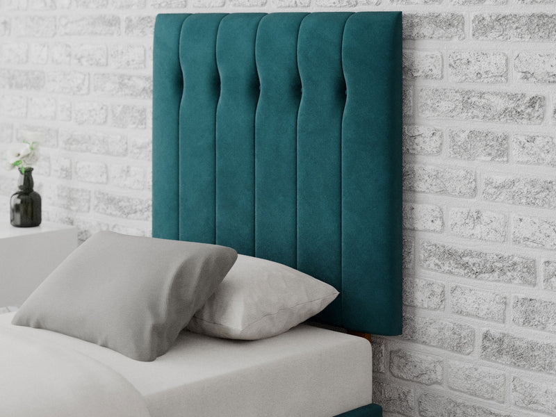 Hepburn Headboard 80 cm - Plush Velvet - Emerald