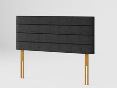 Kelly Headboard 60 cm - Malham Weave - Ebony