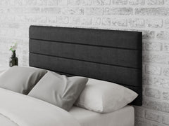 Kelly Headboard 60 cm - Malham Weave - Ebony