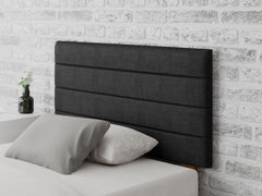 Kelly Headboard 60 cm - Malham Weave - Ebony