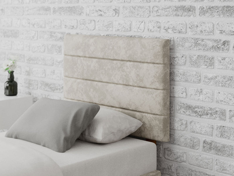 Kelly Headboard 60 cm - Mirazzi Velvet - Pearl