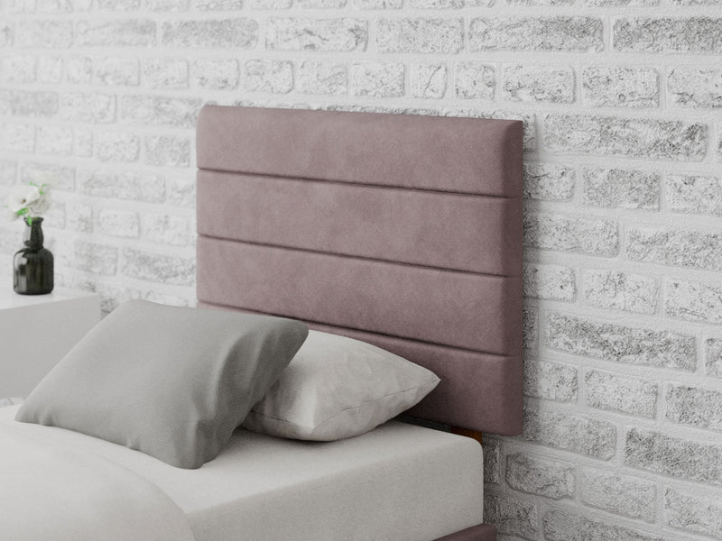 Kelly Headboard 60 cm - Plush Velvet - Blush