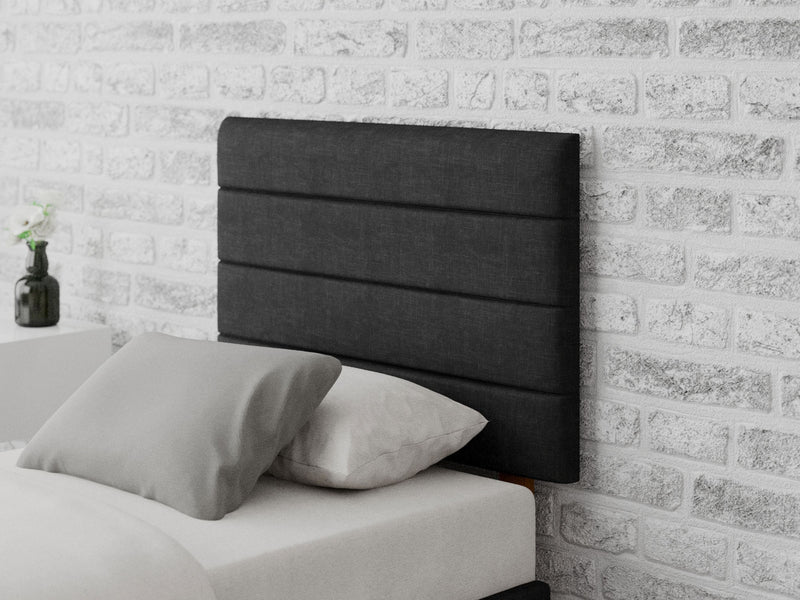 Kelly Headboard 60 cm - Malham Weave - Ebony