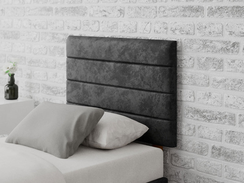 Kelly Headboard 60 cm - Mirazzi Velvet - Black