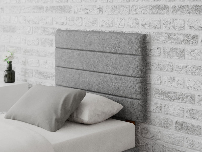 Kelly Headboard 60 cm - Saxon Twill - Grey