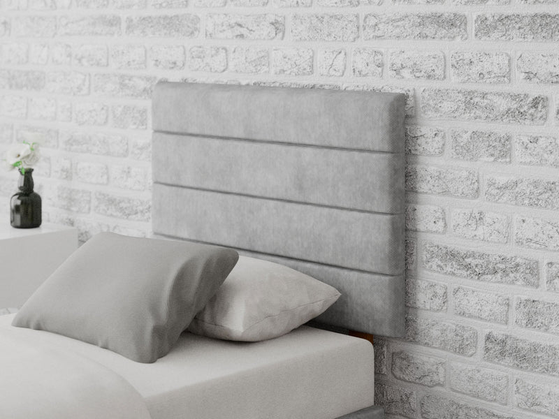 Kelly Headboard 60 cm - Kimiyo Linen - Silver