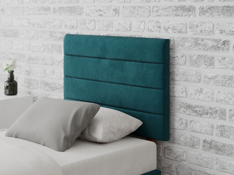 Kelly Headboard 60 cm - Plush Velvet - Emerald