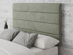 Kelly Headboard 80 cm - Plush Velvet - Duck Egg