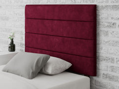 Kelly Headboard 80 cm - Kimiyo Linen - Bordeaux