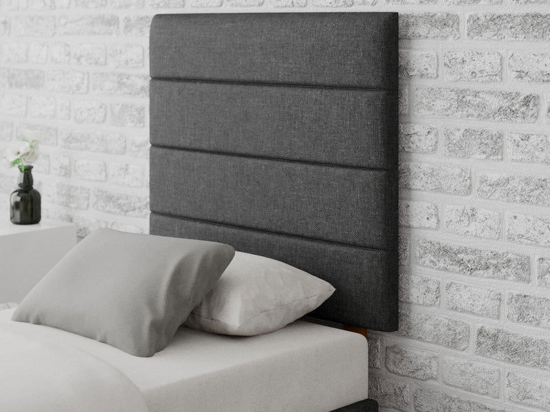 Kelly Headboard 80 cm - Saxon Twill - Charcoal