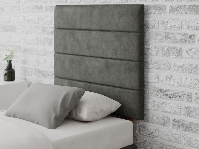 Kelly Headboard 80 cm - Kimiyo Linen - Granite