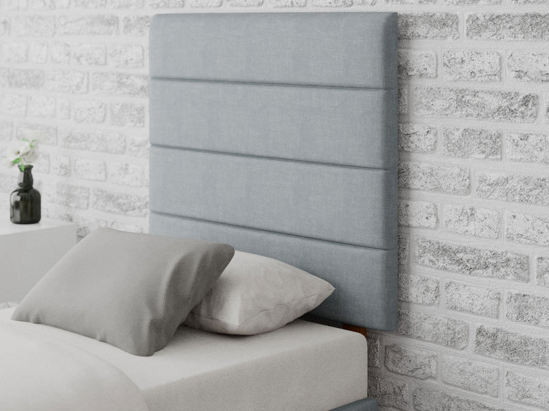 Kelly Headboard 80 cm - Malham Weave - Sky Blue