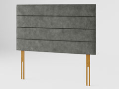 Kelly Headboard 80 cm - Kimiyo Linen - Granite