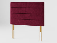 Kelly Headboard 80 cm - Kimiyo Linen - Bordeaux