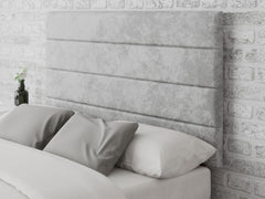 Kelly Headboard 80 cm - Mirazzi Velvet - Silver