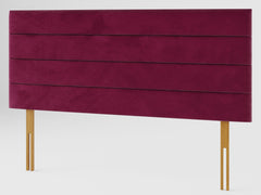 Kelly Headboard 80 cm - Plush Velvet - Berry