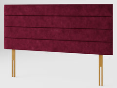 Kelly Headboard 80 cm - Kimiyo Linen - Bordeaux