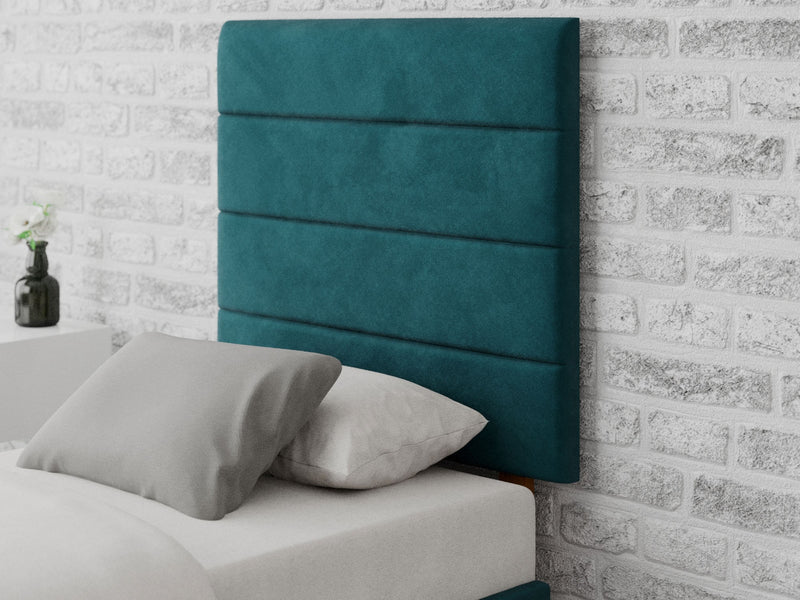 Kelly Headboard 80 cm - Plush Velvet - Emerald