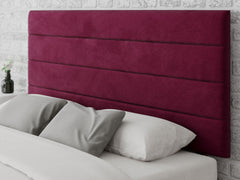 Kelly Headboard 80 cm - Plush Velvet - Berry