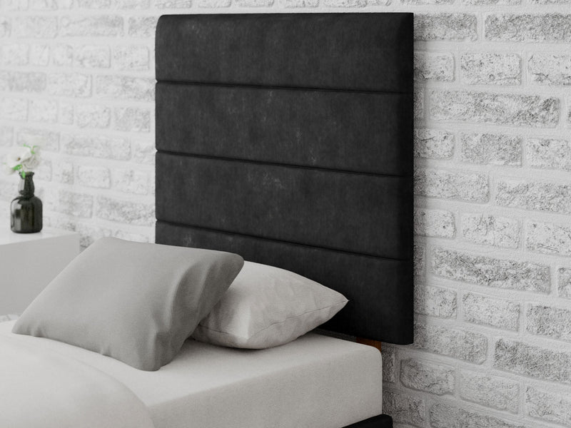 Kelly Headboard 80 cm - Kimiyo Linen - Charcoal