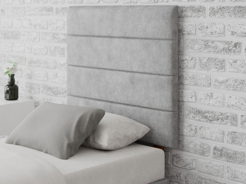 Kelly Headboard 80 cm - Kimiyo Linen - Silver