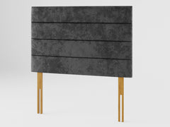 Kelly Headboard 80 cm - Mirazzi Velvet - Black