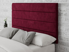 Kelly Headboard 80 cm - Kimiyo Linen - Bordeaux