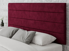 Kelly Headboard 80 cm - Kimiyo Linen - Bordeaux