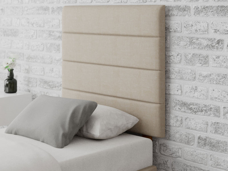 Kelly Headboard 80 cm - Malham Weave - Cream