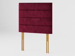 Kelly Headboard 80 cm - Kimiyo Linen - Bordeaux