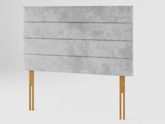 Kelly Headboard 80 cm - Mirazzi Velvet - Silver